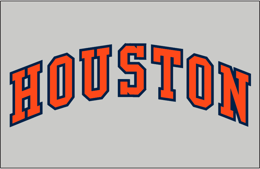 Houston Astros 1973-1974 Jersey Logo Logo fabric transfer